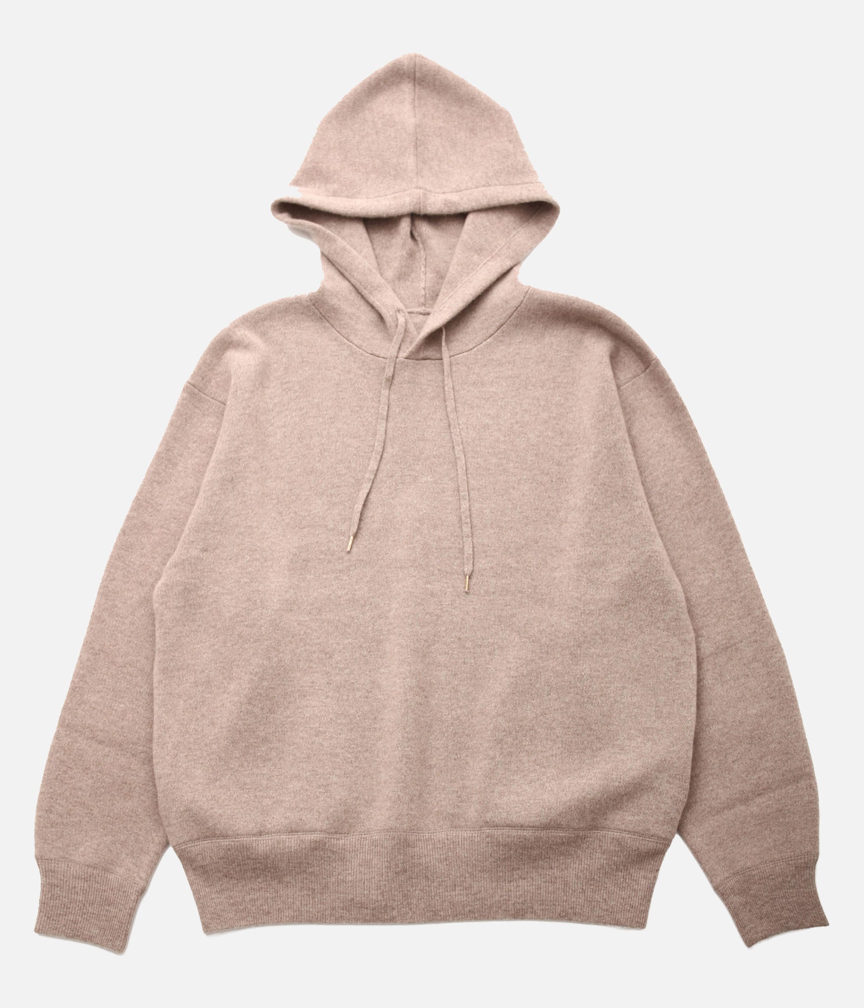 MEIAS / WOOL CASHMERE HOODIE PULLOVER (T.BEIGE)