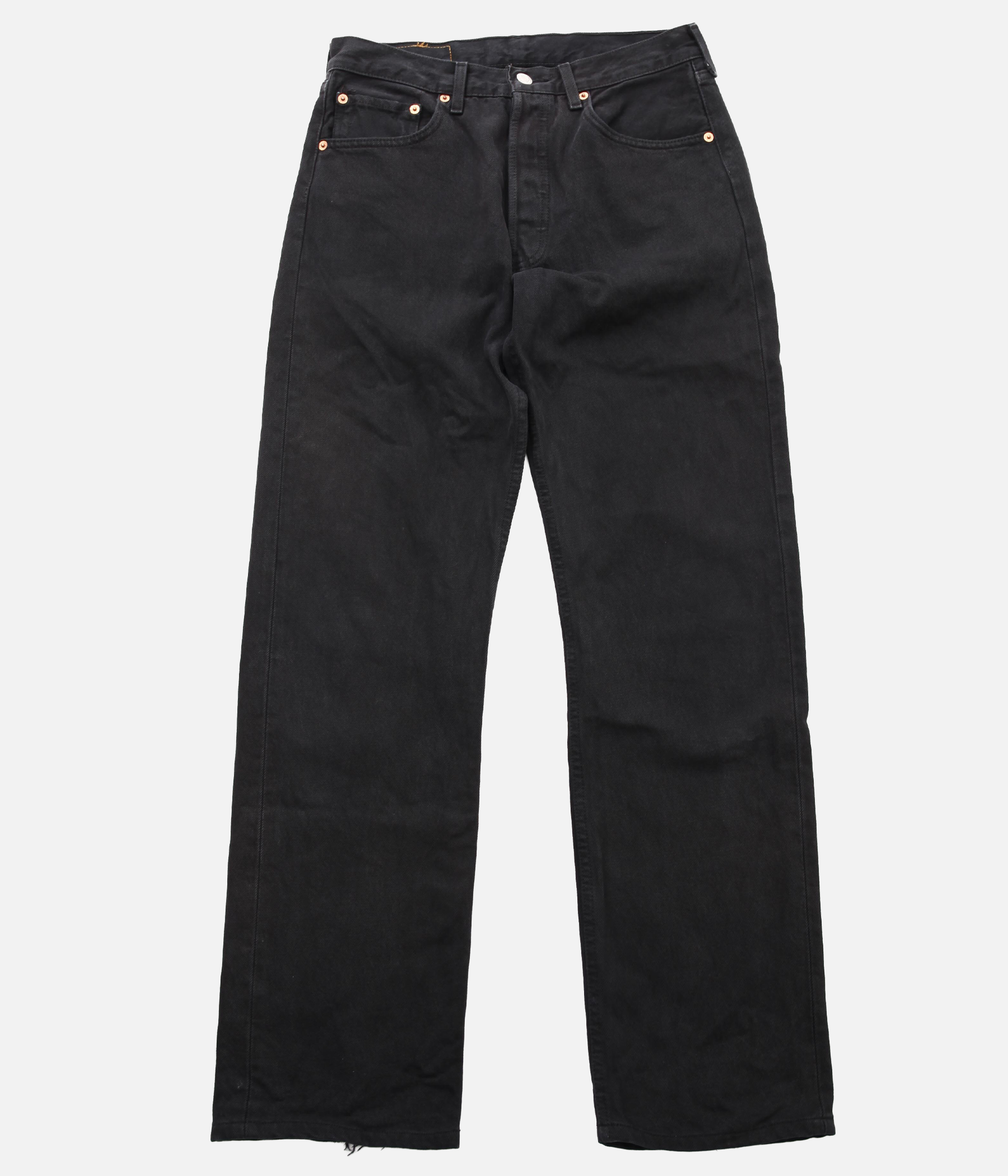 USED ​​&amp; VINTAGE / 00's "EURO LEVI'S" 501 BLACK DENIM (W31/L34)