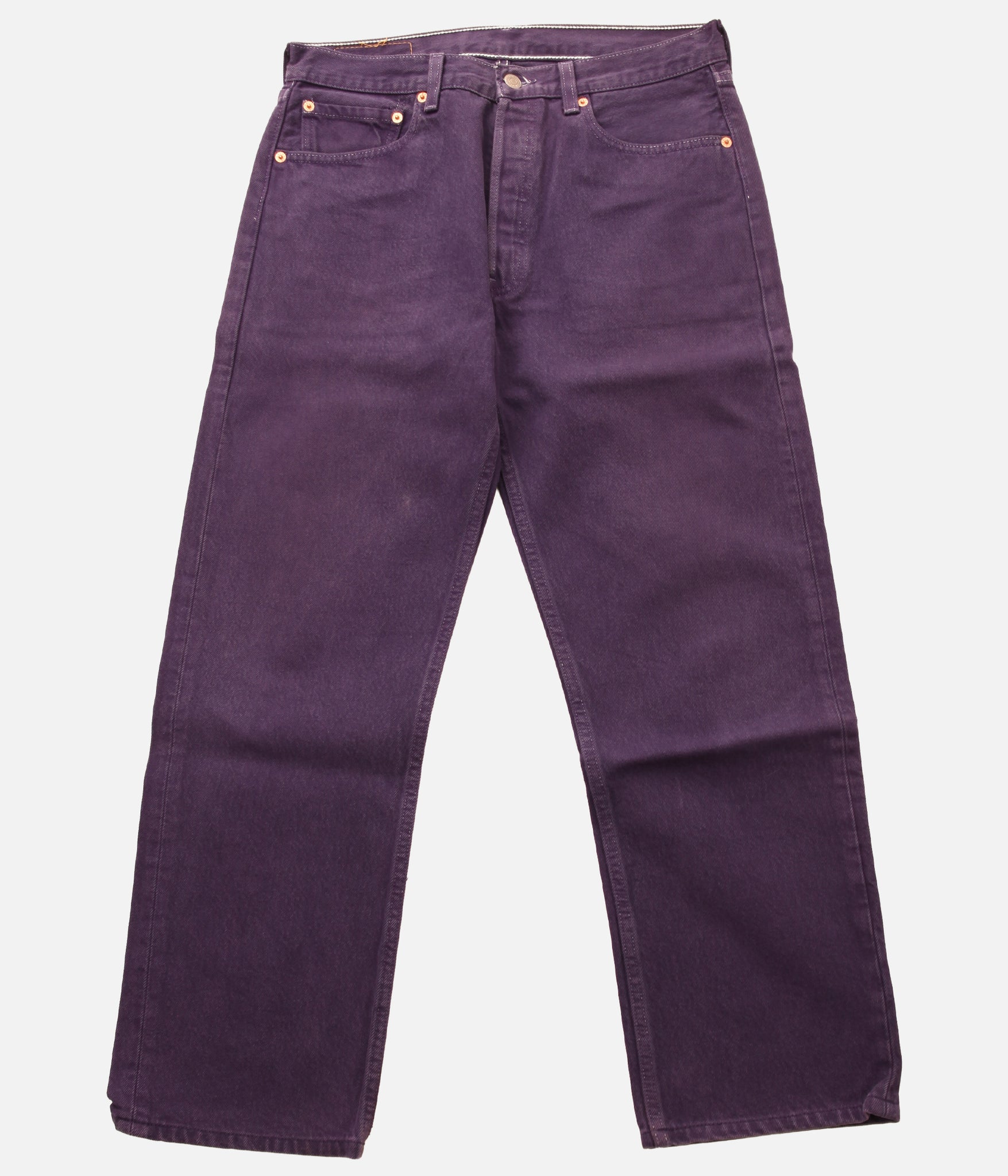 USED & VINTAGE / 90's "LEVI'S" 501 PURPLE DENIM (W32/L34)