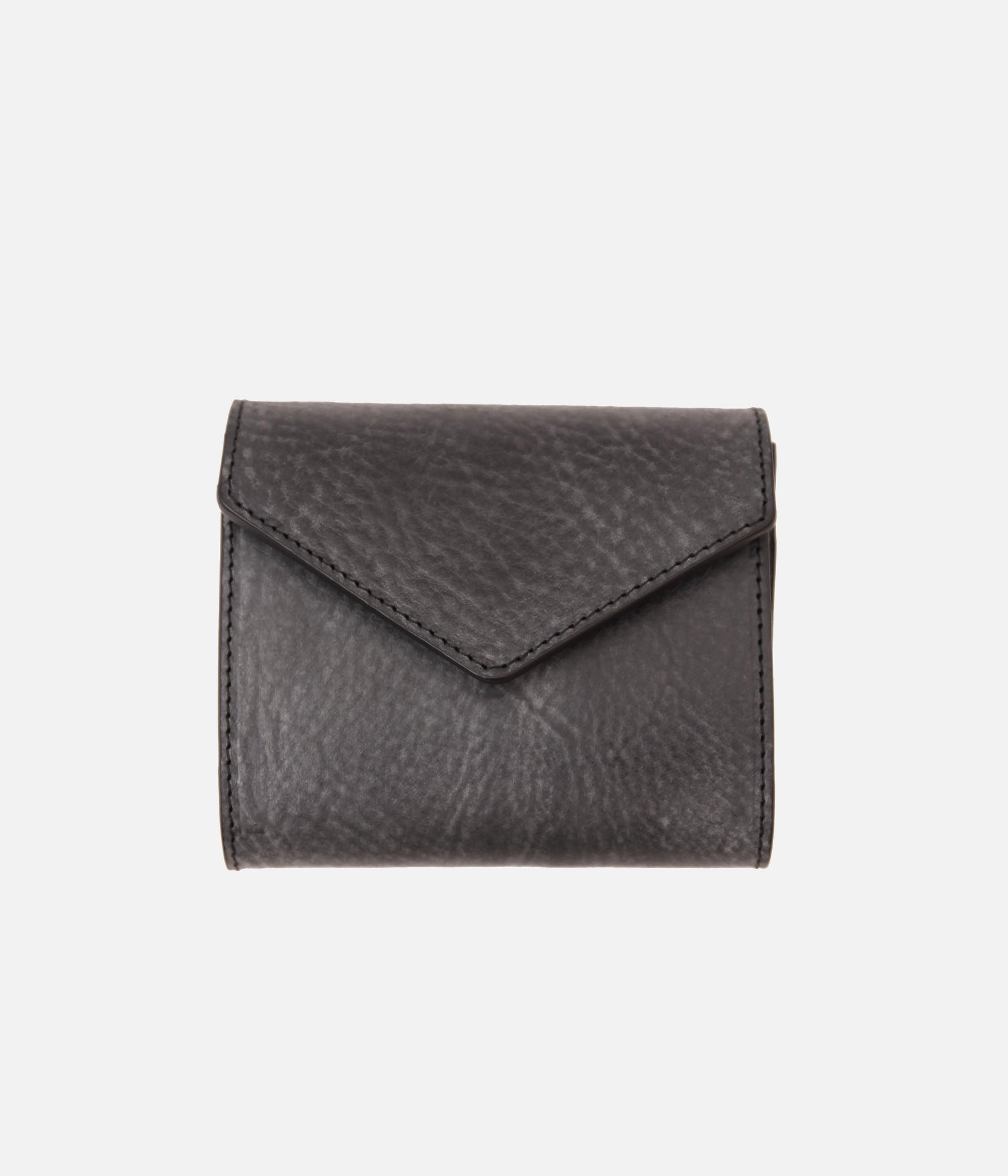 YOKO SAKAMOTO / REGULAR LEATHER WALLET (BLACK)