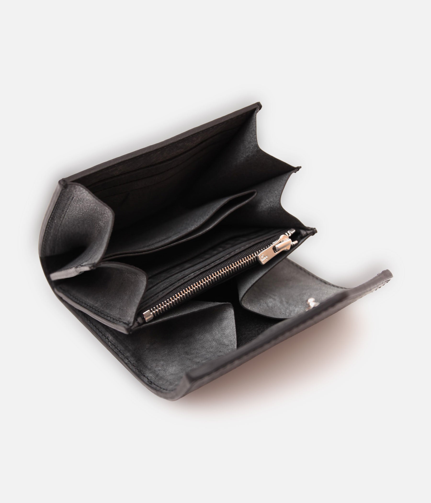 YOKO SAKAMOTO / REGULAR LEATHER WALLET (BLACK) – LAFUNQUE