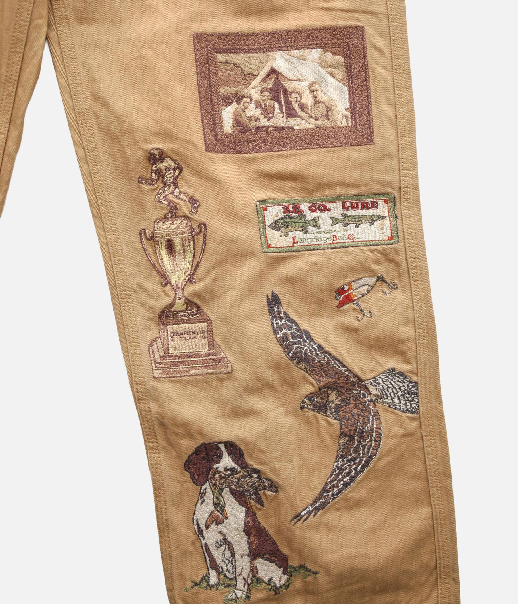 Samuel Zelig / TRAIL PANT (KHAKI) – LAFUNQUE
