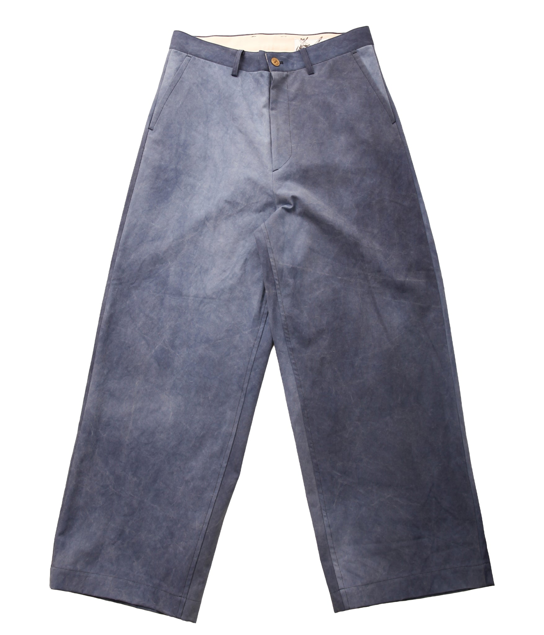 I AM DORK / WORK PANTS"COLD DYED" (BLUE)