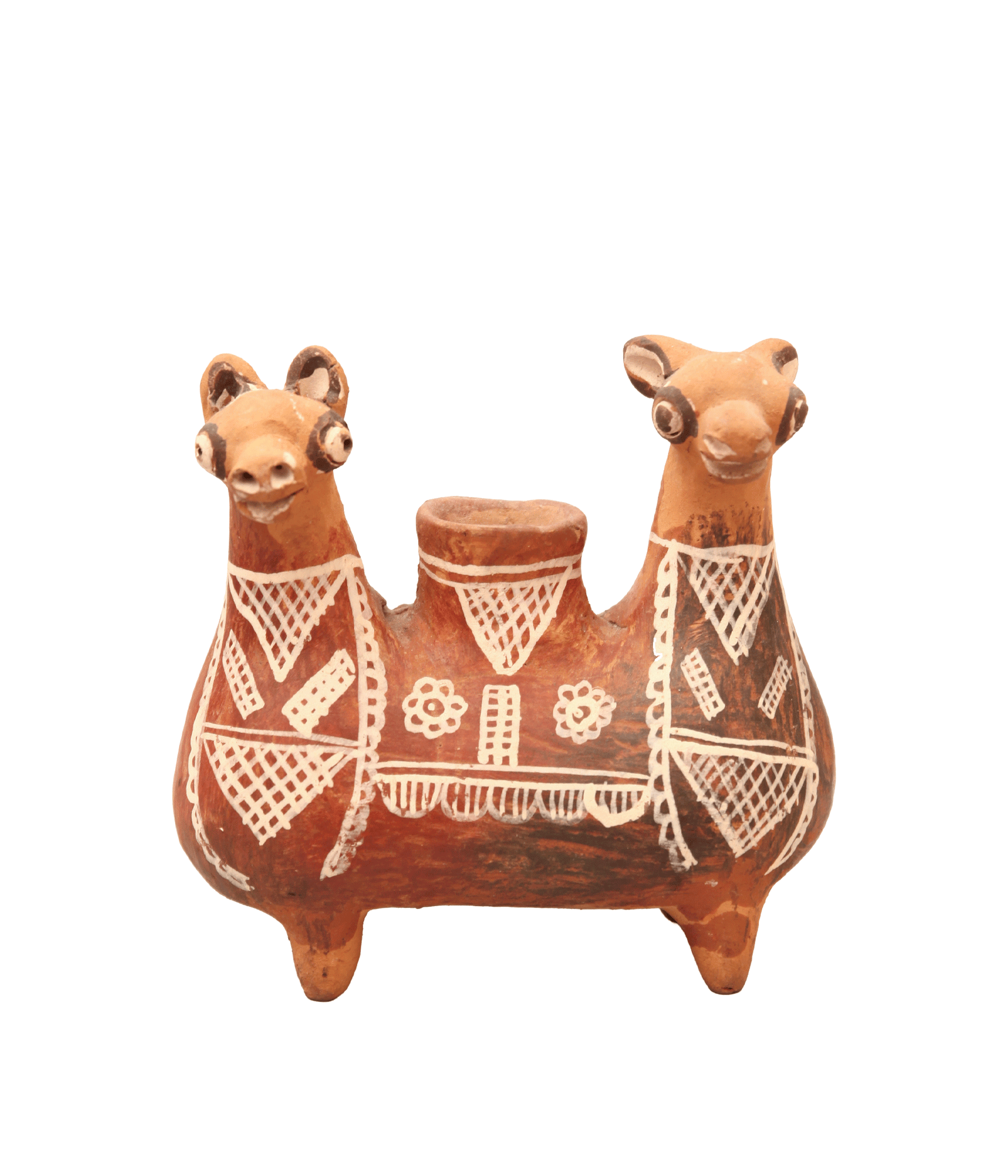 VINTAGE / 80's~ PERU AYACUCHO POTTERY FIGURE