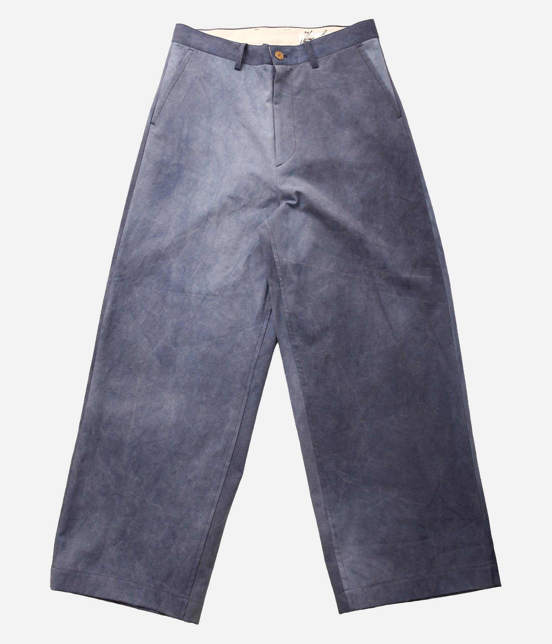 I AM DORK / WORK PANTS"COLD DYED" (BLUE)