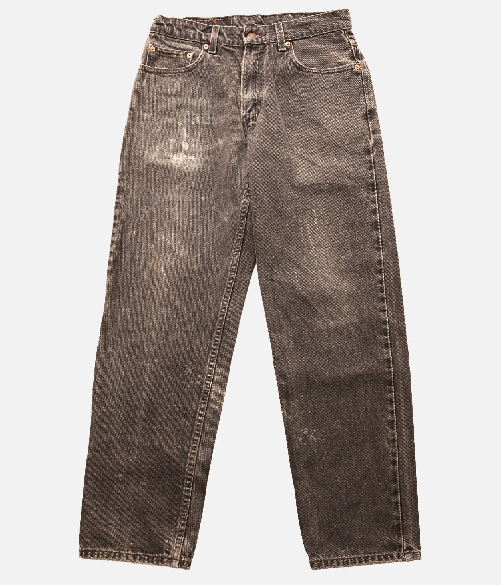 USED & VINTAGE / 90's "LEVI'S" 550 RELAX FIT BLACK DENIM (W30/L30)