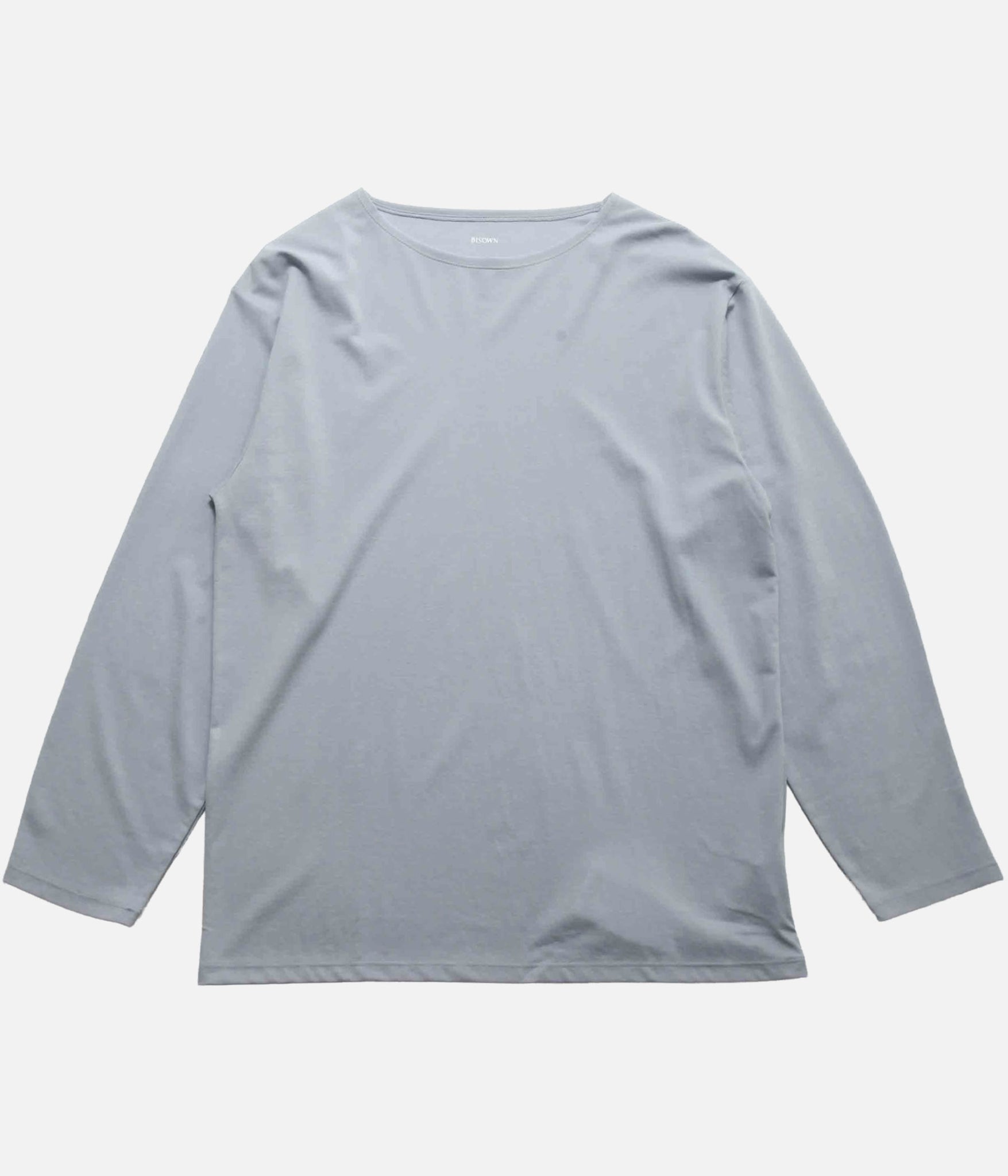 BISOWN / PIMA MOKLODI BASQUE TEE (SMOKE BLUE) – LAFUNQUE