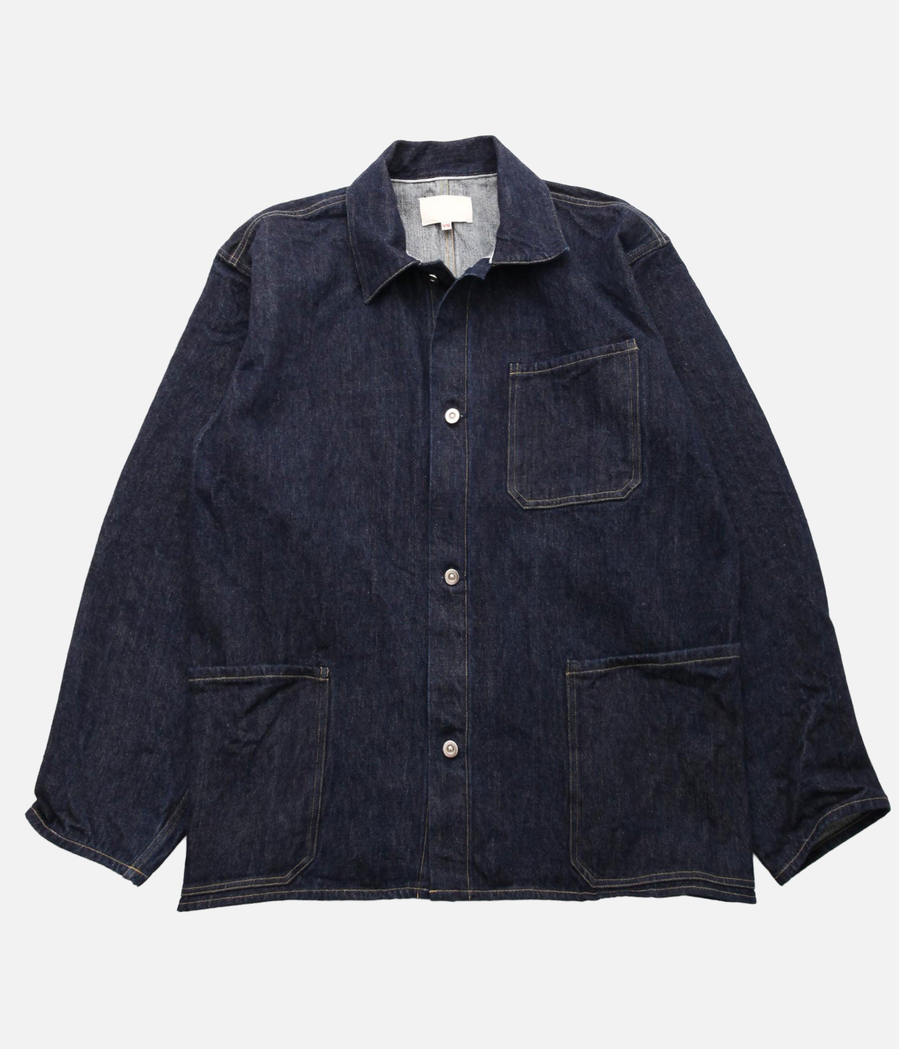 YOKO SAKAMOTO / COVERALL -RAW DENIM ONE WASH- (INDIGO) – LAFUNQUE