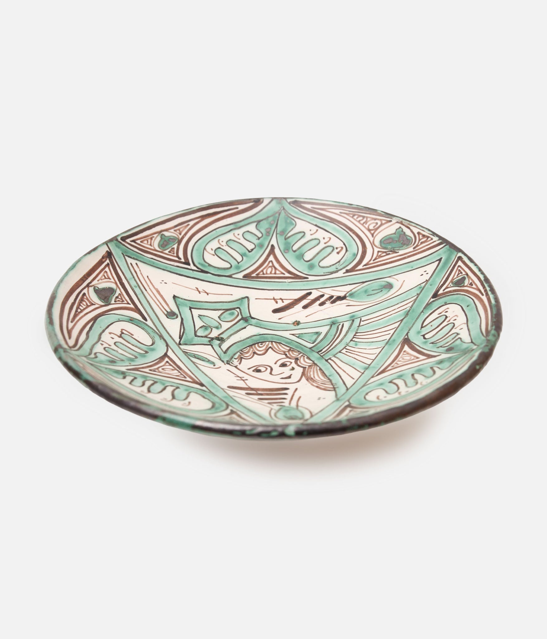 VINTAGE / 80's~ "PUNTER" ART PLATE