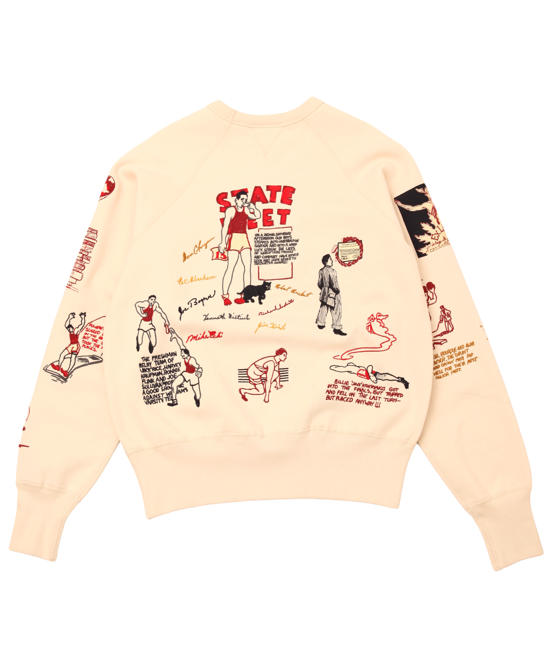 値下げ交渉可》極美品Samuel Zelig varsity crewneck 2025年最新