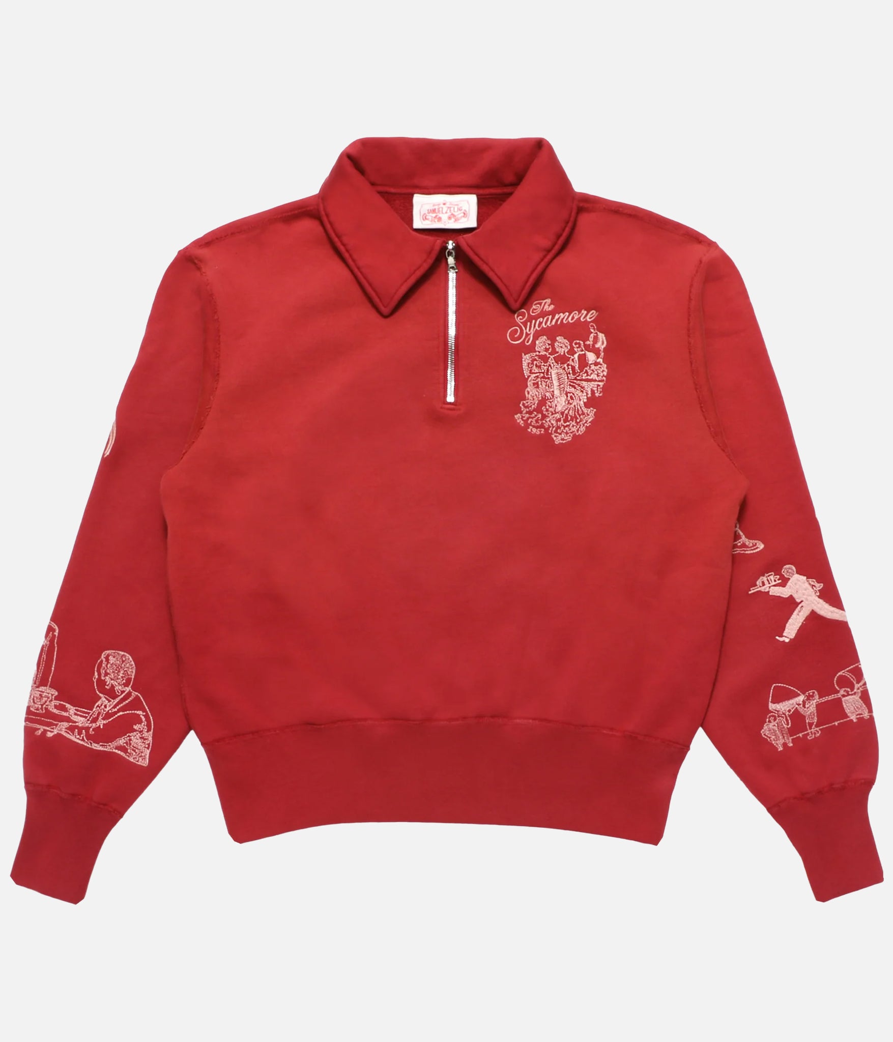 Samuel Zelig / RESTAURANT 1/4 ZIP (RED)